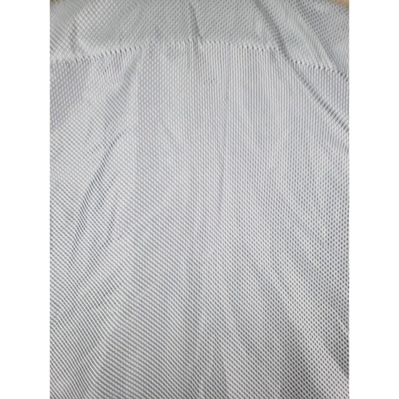 Silverstone Shirt Mens Medium Modern Fit Button Up Collared Blue Cotton Blend - Picture 12 of 13